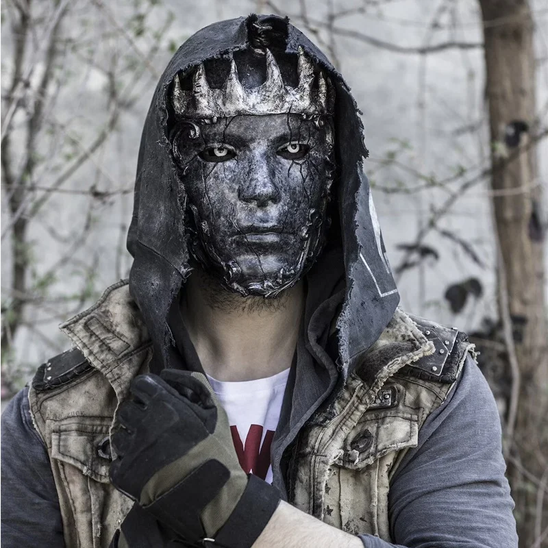 Led Purge Mask Halloween - Halloween Abyss King Mask Walker King