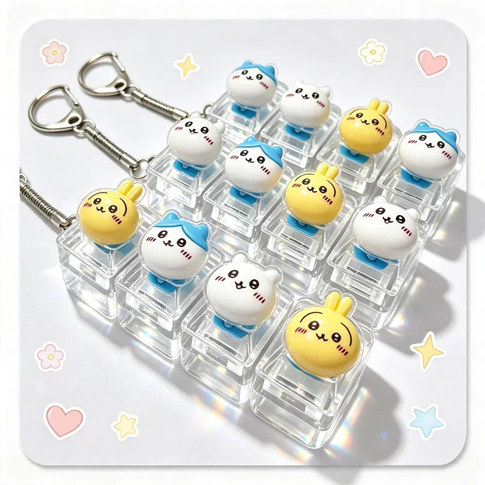 Novelty Gifts - Chikawa 26-Key Stress Relief Keychain Cap