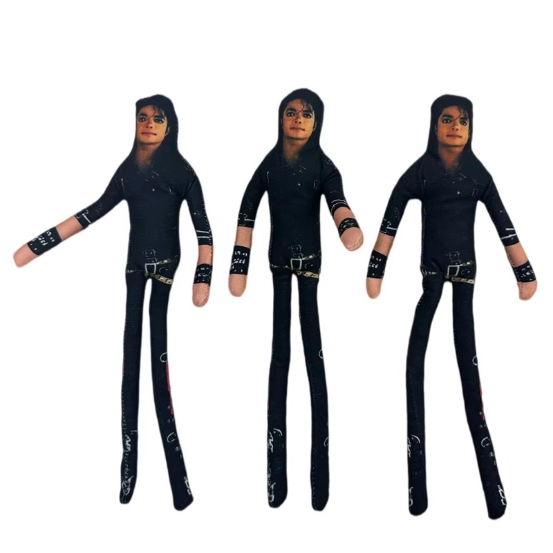 Novelty Gifts - 1-6 Pieces Michael Jackson Articulated Plush