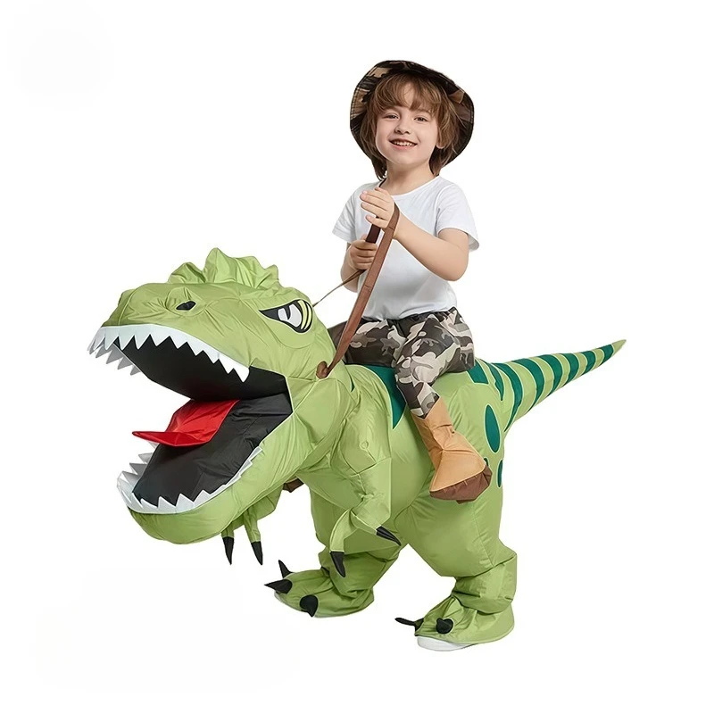 New Hot Sale Funny Child Adult - Inflatable Dinosaur Costume Adult recension och pris