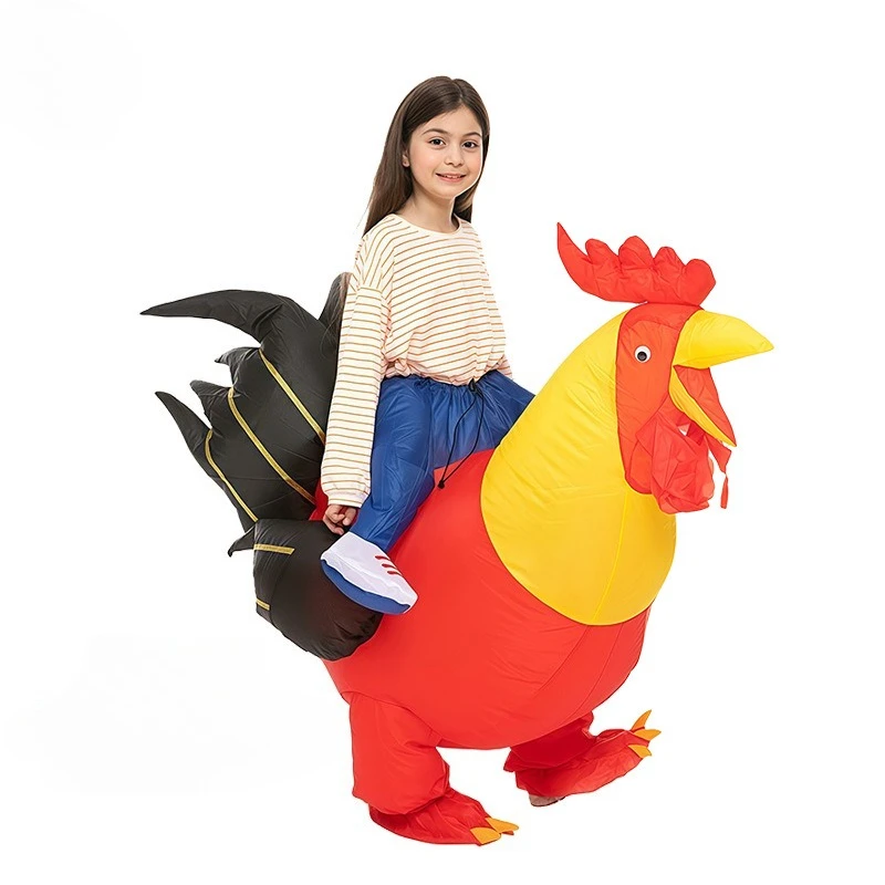 New Hot Sale Funny Child Adult - Inflatable Dinosaur Costume Adult recension och pris