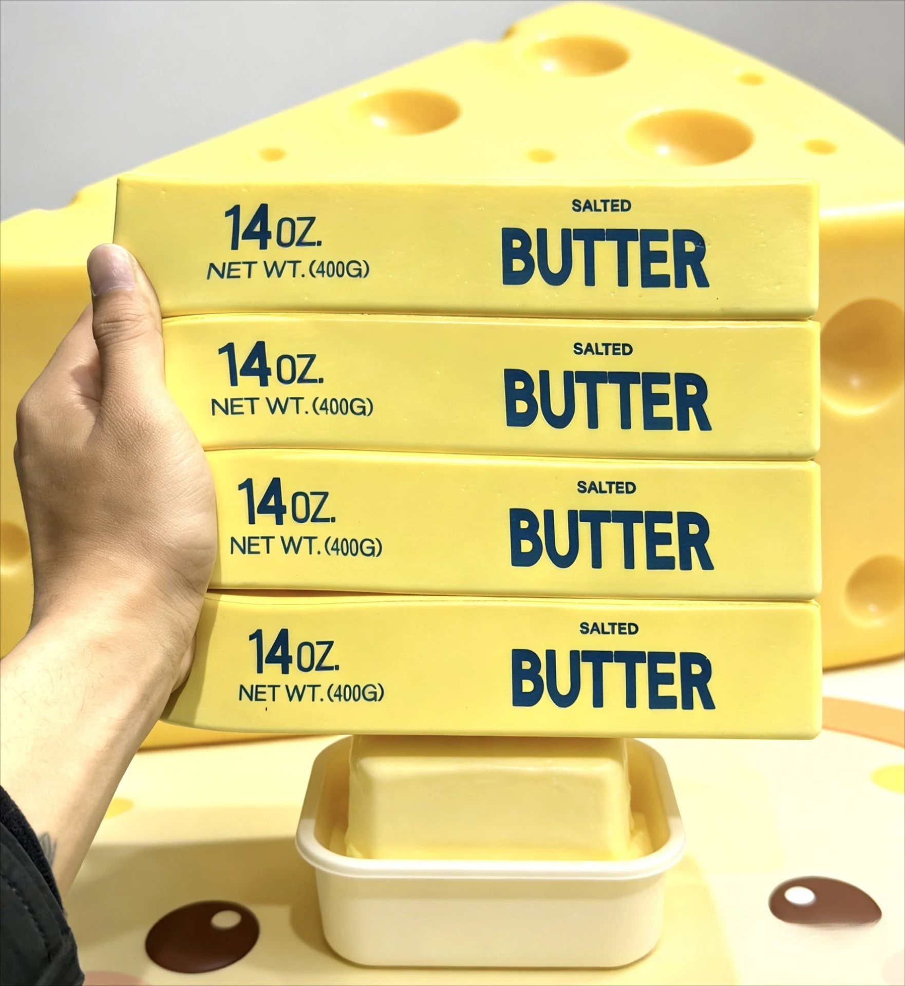 23cm Squishy Super Big Butter  - Novelty Gifts recension och pris