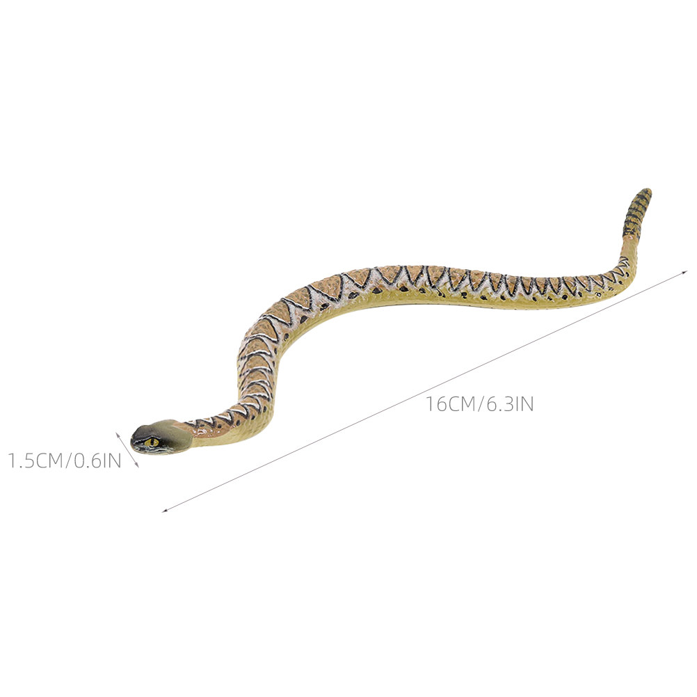 Realistic PVC Snake Decoration - Prank Toys recension och pris