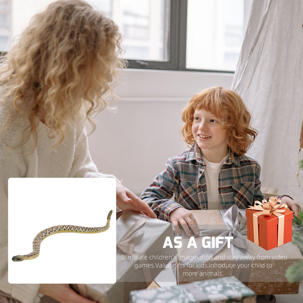 Realistic PVC Snake Decoration - Prank Toys recension och pris
