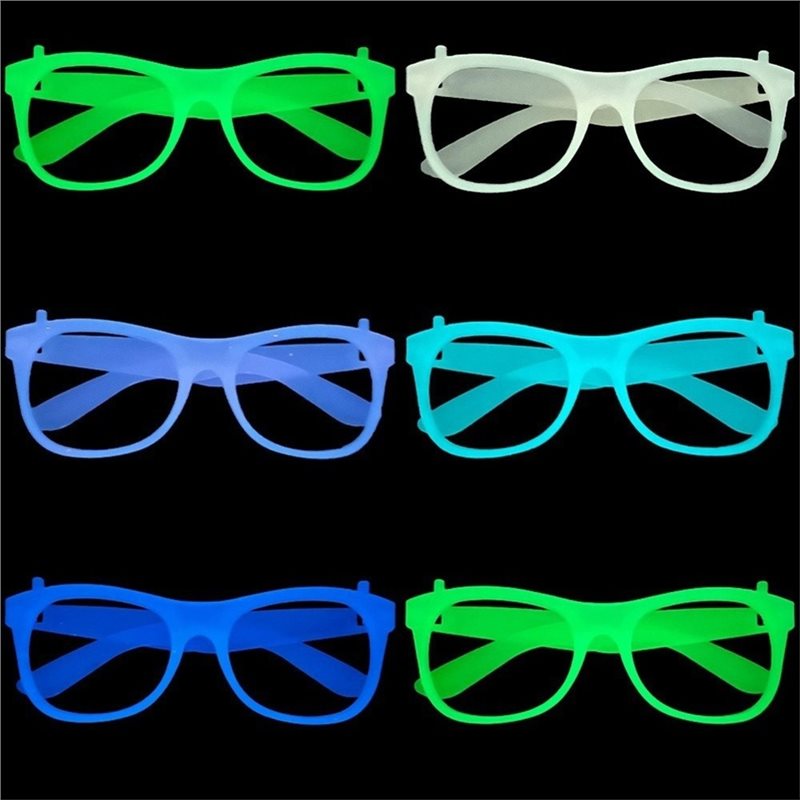 WCS-Neon Glow-In-The-Dark Glas - Glow In The Dark Party Glasses recension och pris