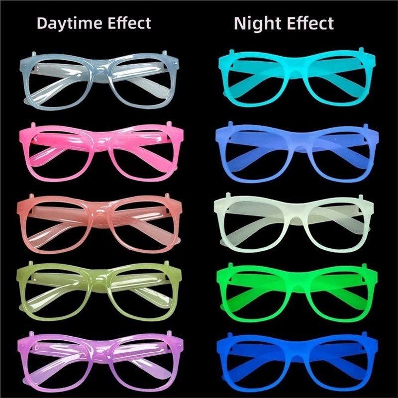 WCS-Neon Glow-In-The-Dark Glas - Glow In The Dark Party Glasses recension och pris