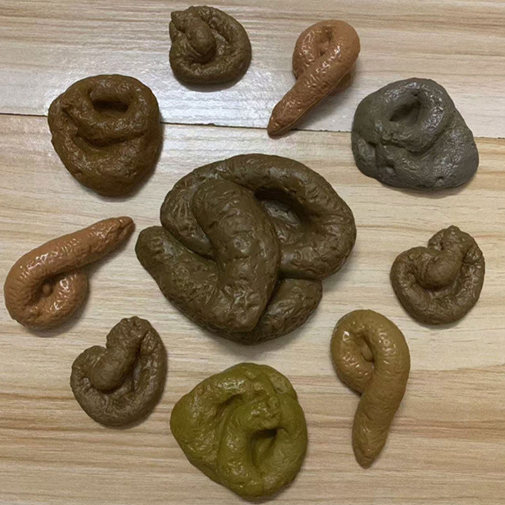 10Pcs Fake Poop Prank Set Apri - Fake Poop Gag Gift recension och pris