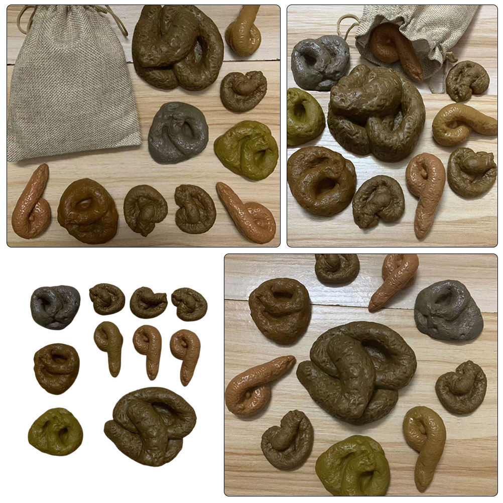 10Pcs Fake Poop Prank Set Apri - Fake Poop Gag Gift recension och pris