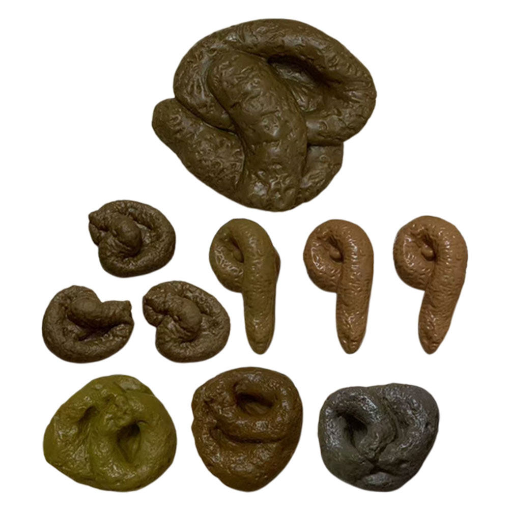 10Pcs Fake Poop Prank Set Apri - Fake Poop Gag Gift recension och pris