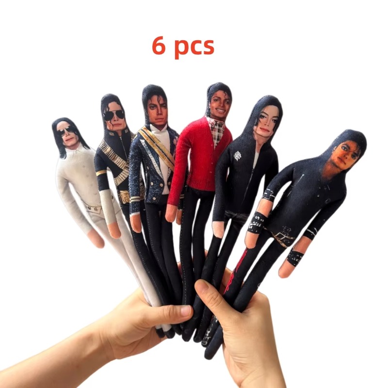 1-6 Pieces Michael Jackson Art - Novelty Gifts recension och pris