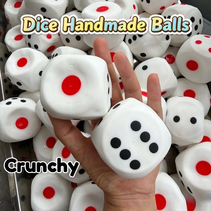 Crispy Dice Handmade Ball Fidg - Novelty Gifts recension och pris