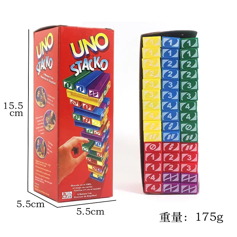 Mattel Stacko UNO Card Board G - Novelty Gifts recension och pris