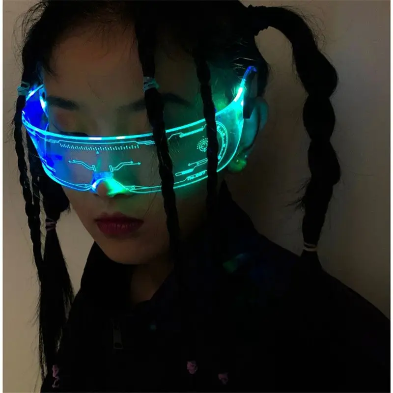 LED Glasses Glow Party Seven C - Glow In The Dark Party Glasses recension och pris
