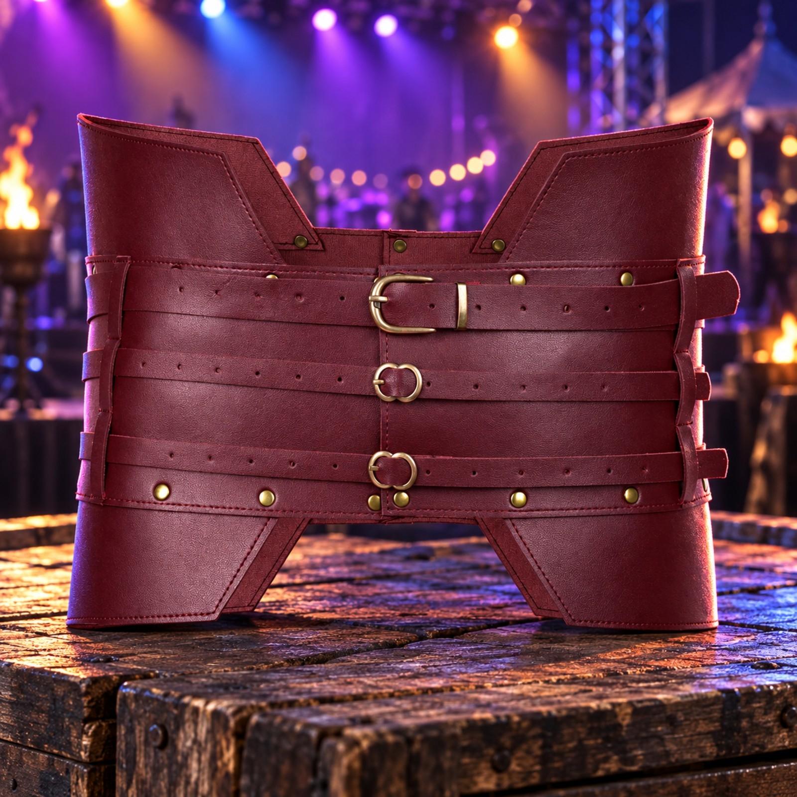 Adjustable Faux Leather Mediev - Costumes recension och pris