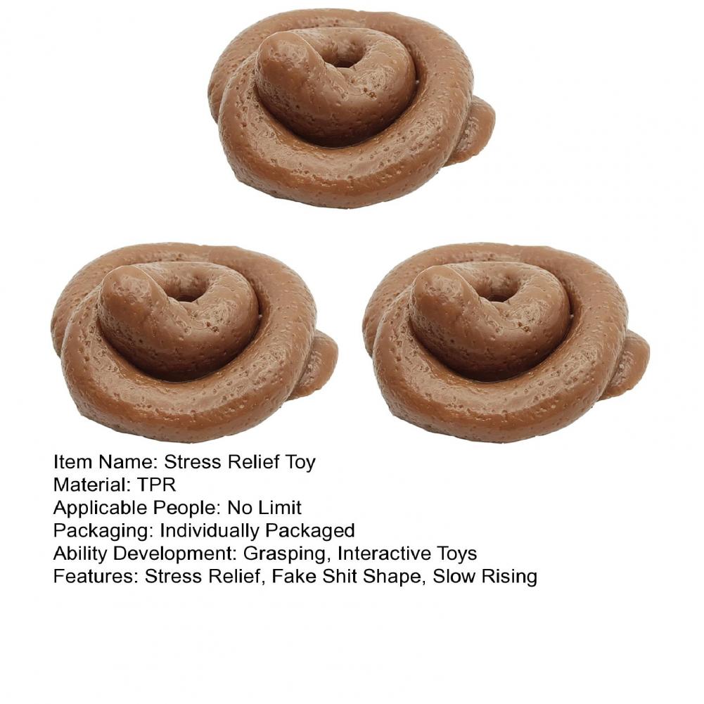Soft Simulated Poop Toy Fake P - Fake Poop Gag Gift recension och pris