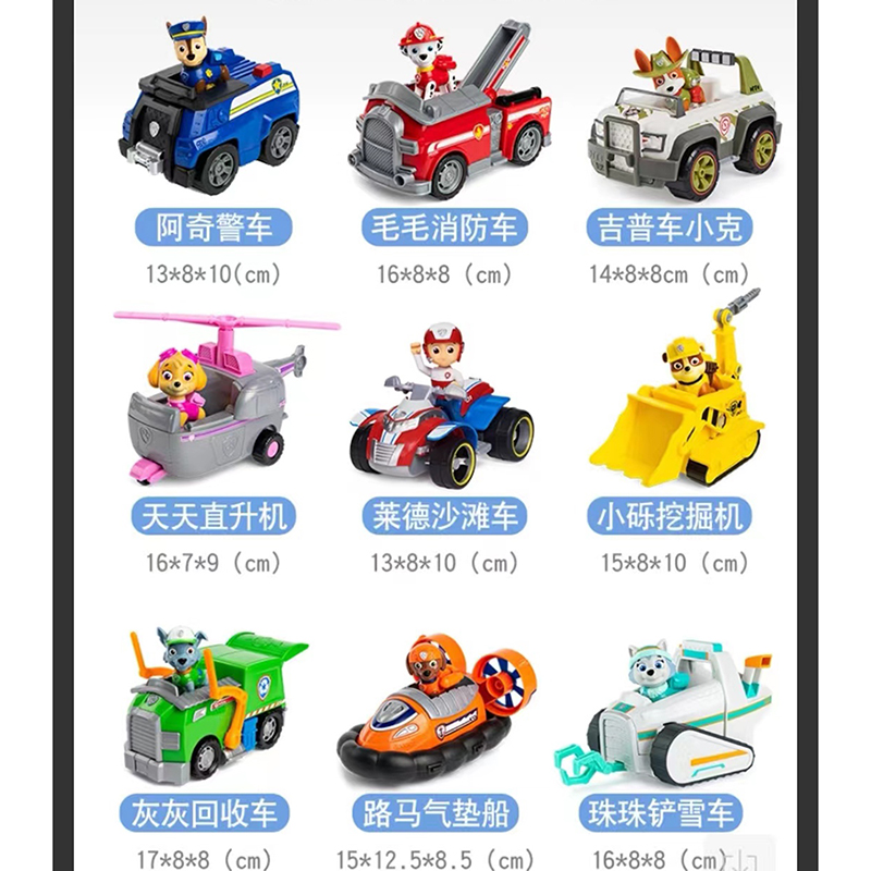 10kinds Genuine Paw Patrol Eve - Novelty Gifts recension och pris