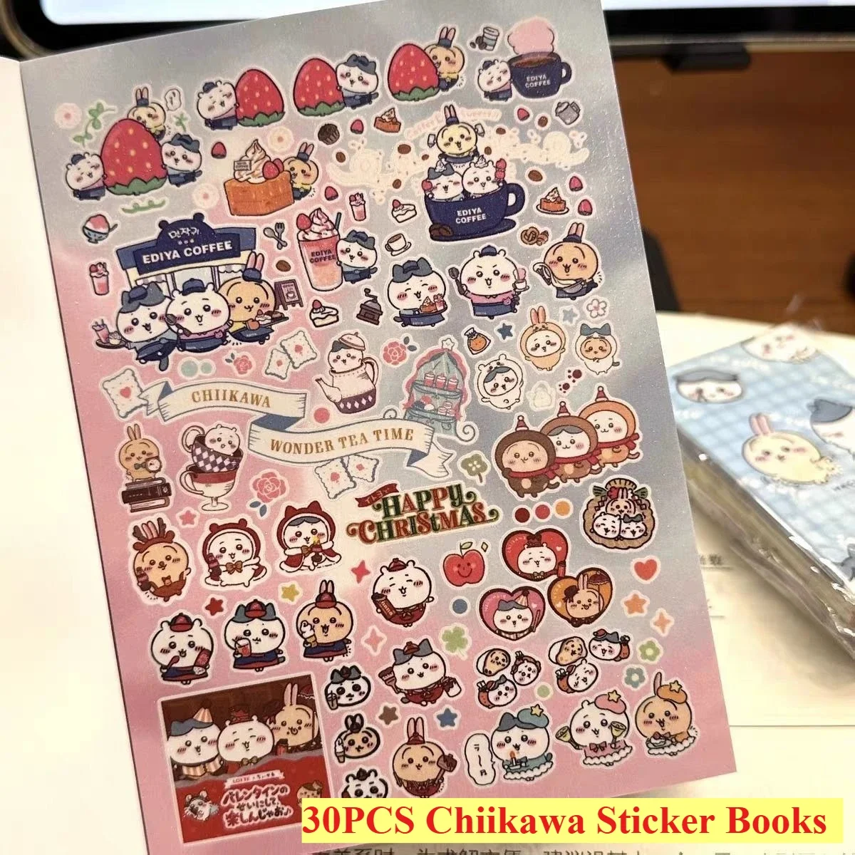 30 Page Cute Anime Chiikawa St - Novelty Gifts recension och pris