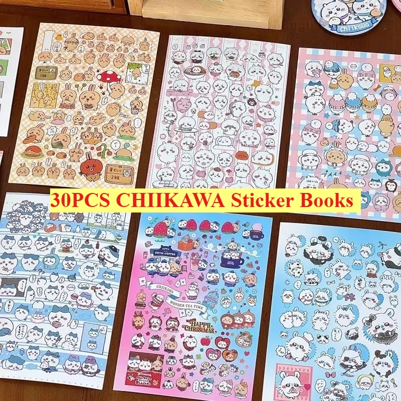 30 Page Cute Anime Chiikawa St - Novelty Gifts recension och pris