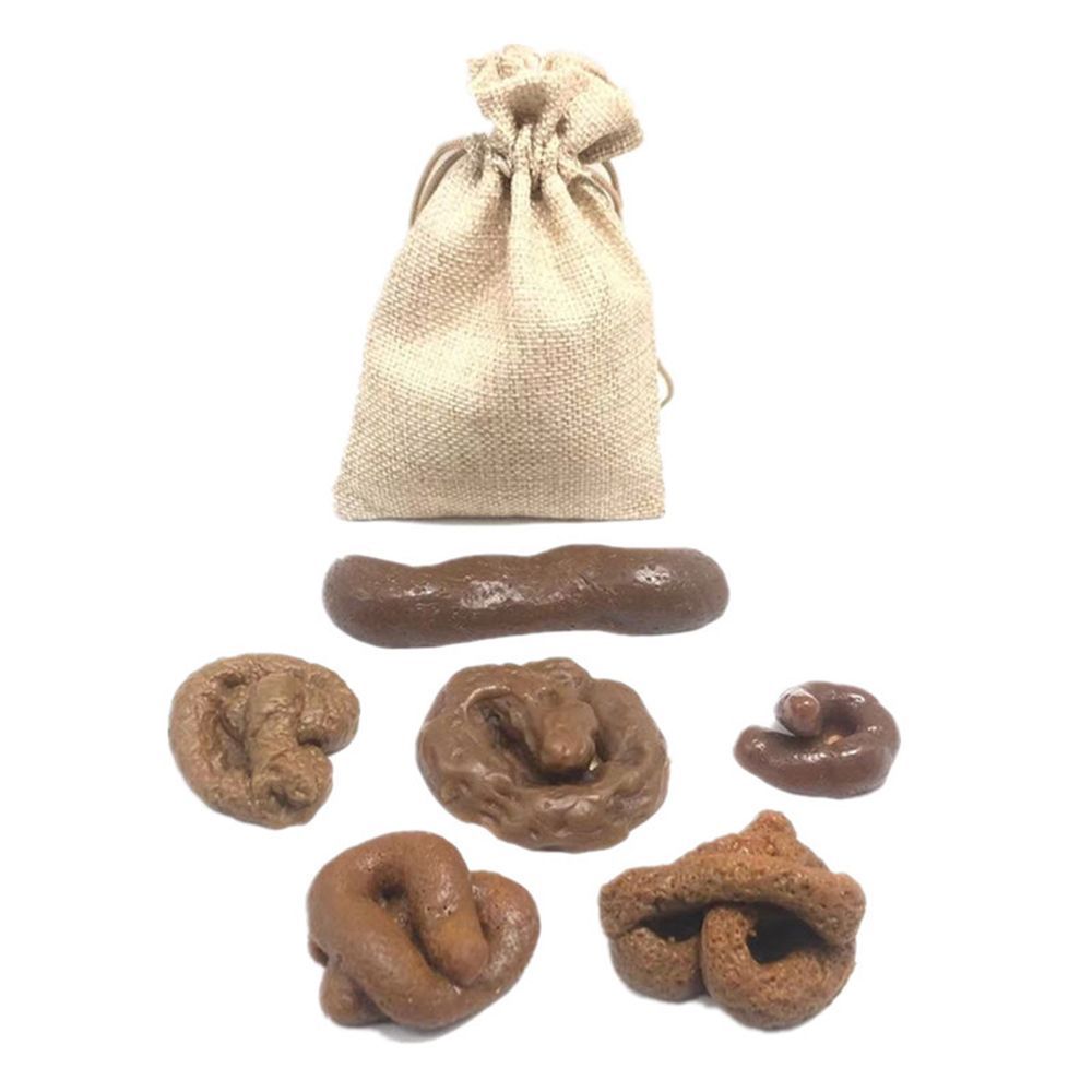 6Pcs Turd Mischief Antistress  - Fake Poop Gag Gift recension och pris