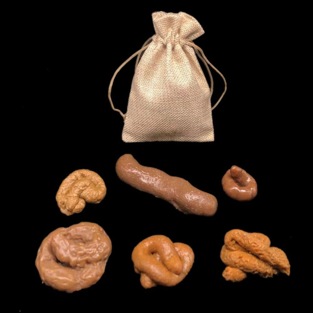 6Pcs Turd Mischief Antistress  - Fake Poop Gag Gift recension och pris