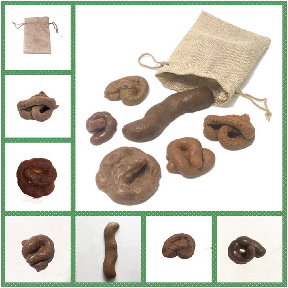 6Pcs Turd Mischief Antistress  - Fake Poop Gag Gift recension och pris