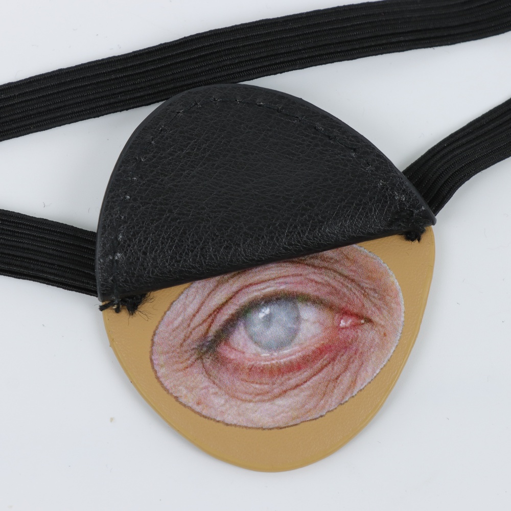 Black PU Leather Pirate Eyepat - Costumes recension och pris