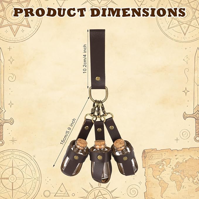 Cork Potion Bottle Cosplay Bel - Costumes recension och pris