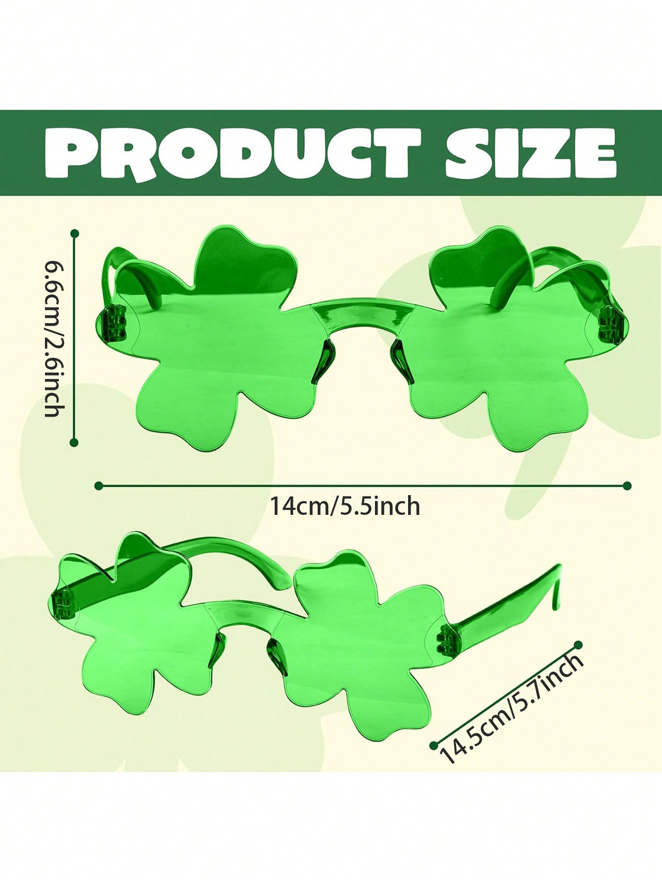 12/6/1 Pair St. Patrick's Day  - Party Supplies recension och pris