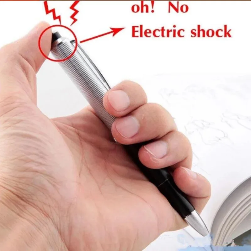 85L-1pcs Creative Electric Sho - Shock Pen Prank Toy recension och pris