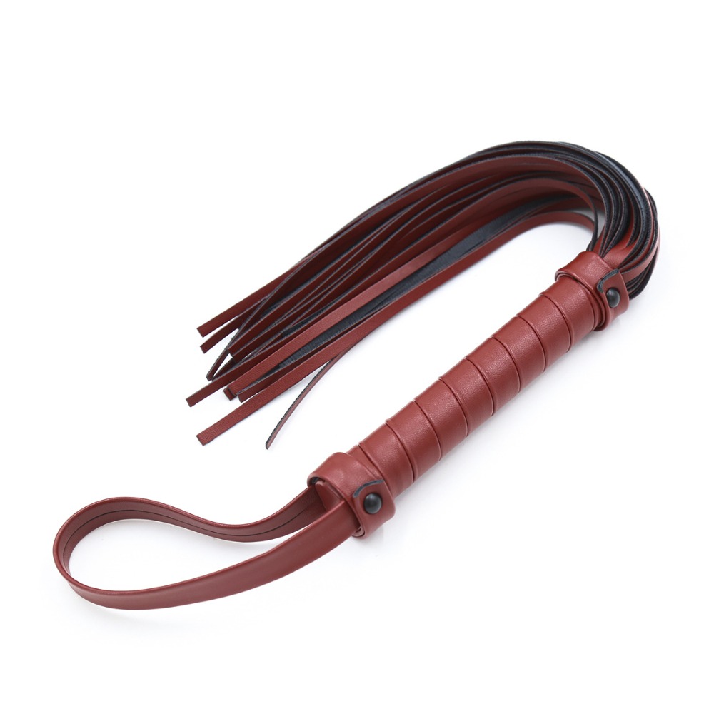 Erotic Leather Flogger BDSM Bu - Party Supplies recension och pris