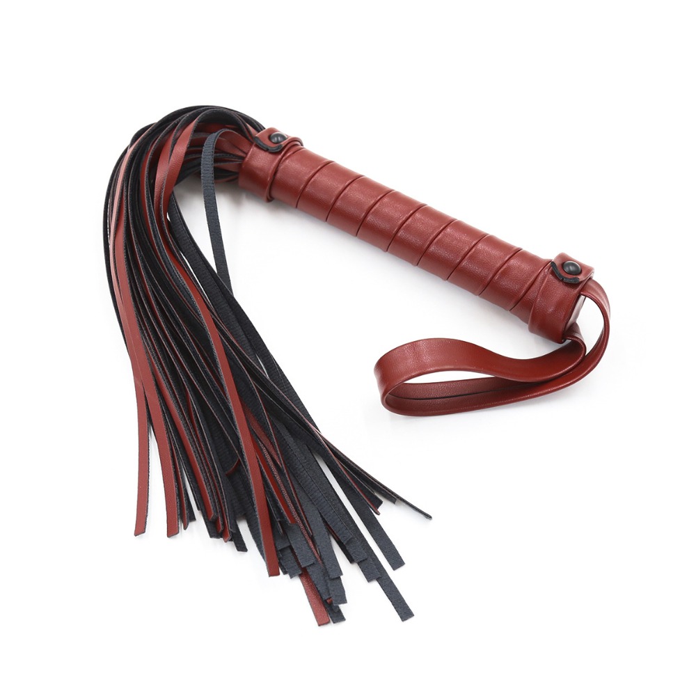 Erotic Leather Flogger BDSM Bu - Party Supplies recension och pris
