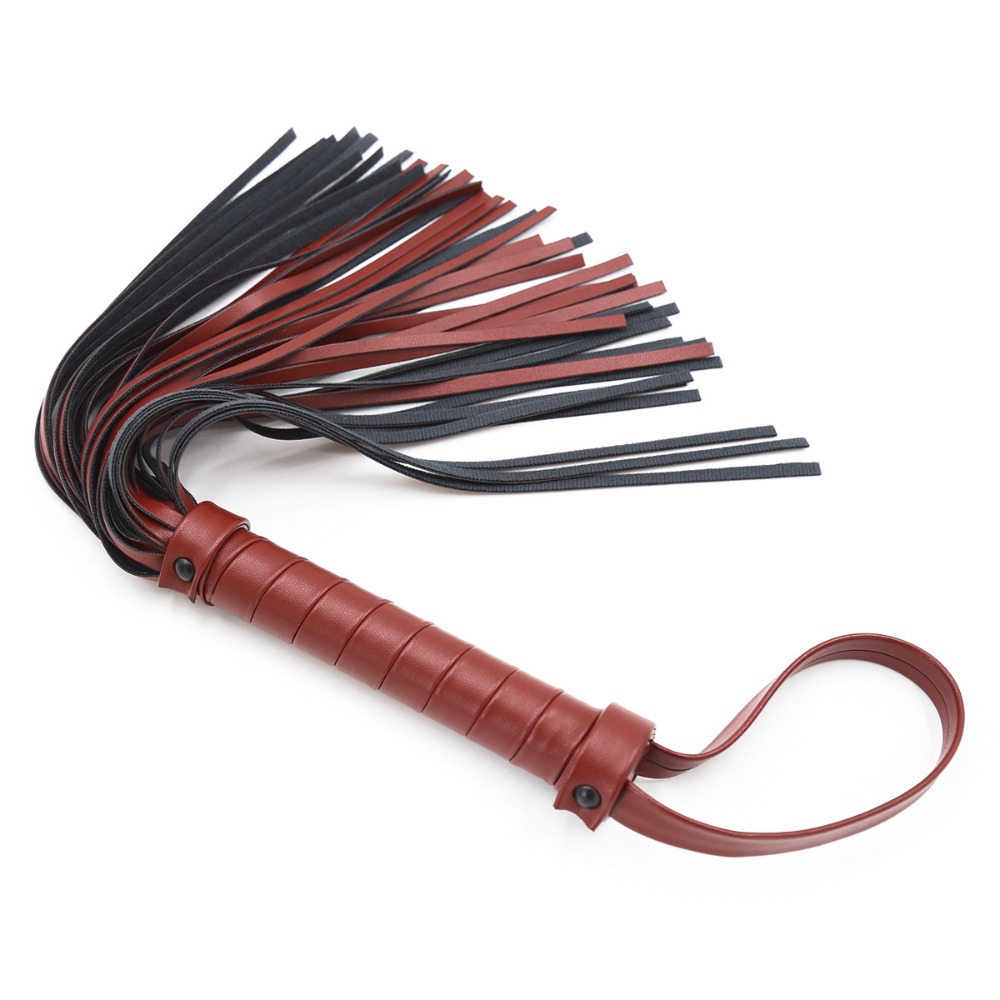 Erotic Leather Flogger BDSM Bu - Party Supplies recension och pris